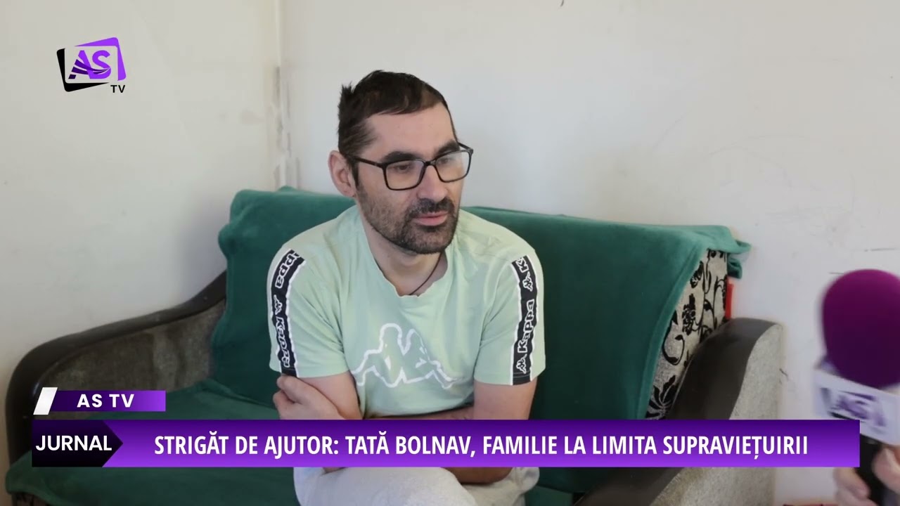 Strigăt de ajutor: Tată bolnav, familie la limita supraviețuirii