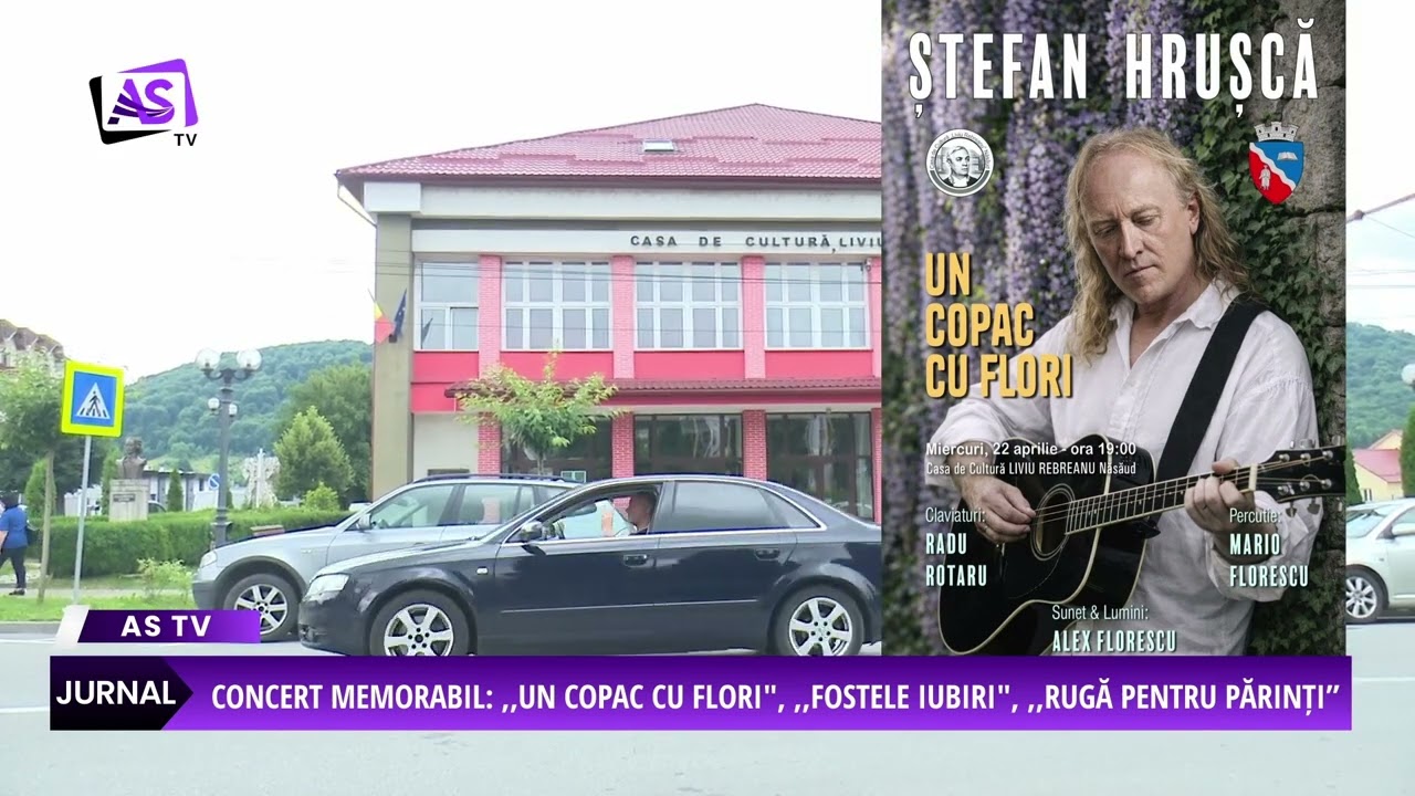 Ștefan Hrușcă, pe scena Casei de Cultură o orașului Năsăud