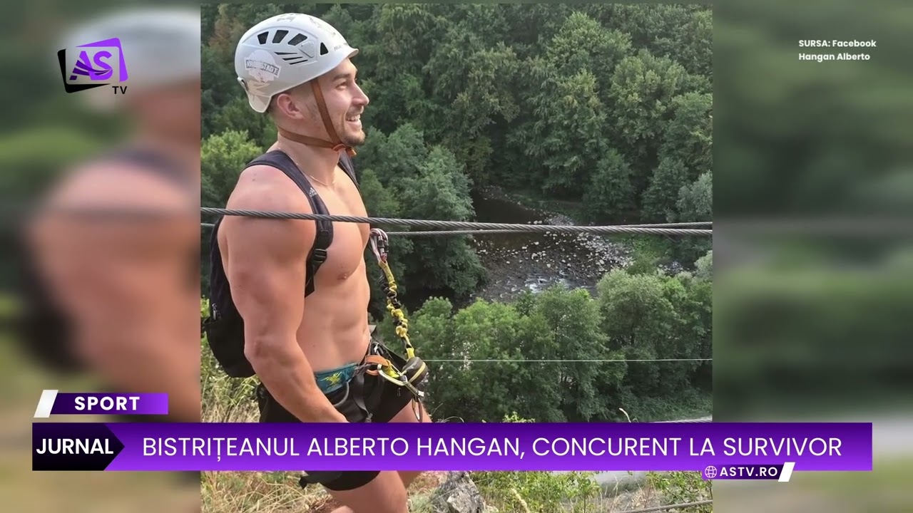Bistrițeanul Alberto Hangan, concurent la Survivor