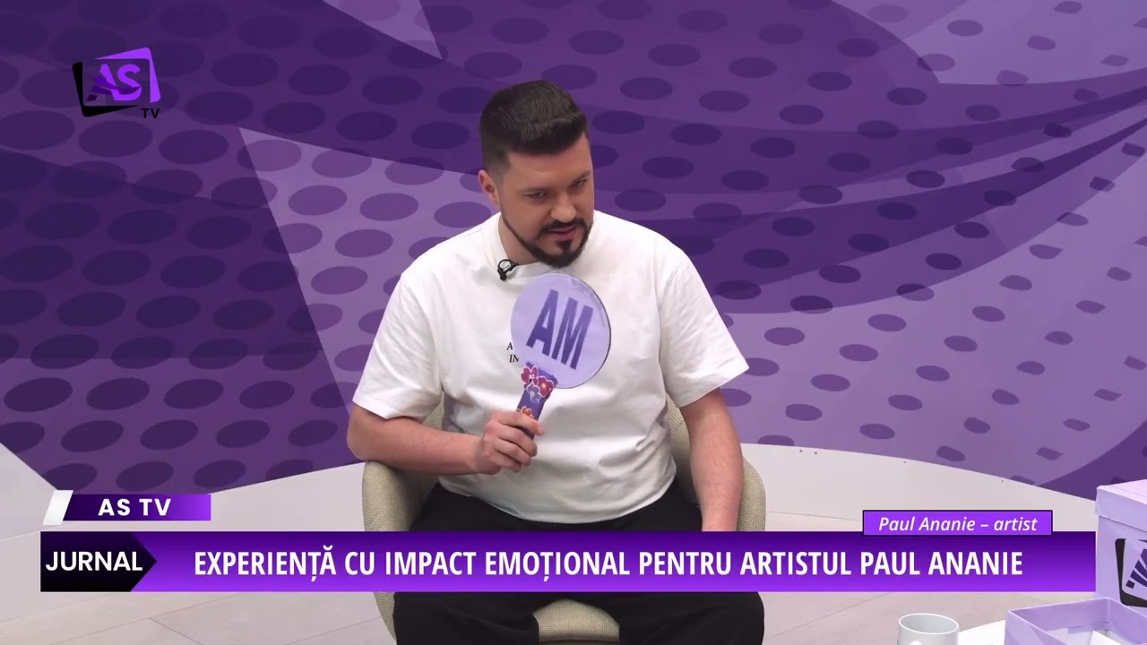 Experiență cu impact emoțional pentru artistul Paul Ananie