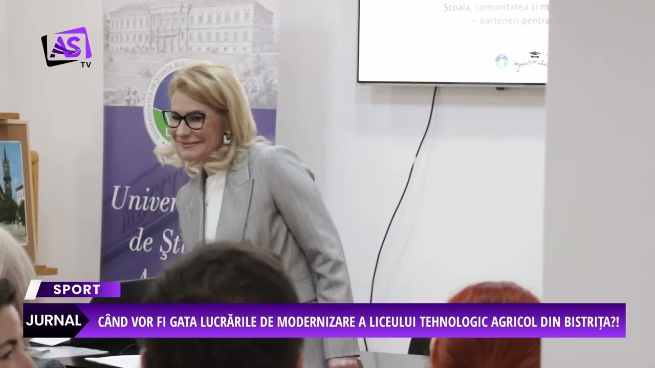 Când vor fi gata lucrările de modernizare a Liceului Tehnologic Agricol din Bistrița?!