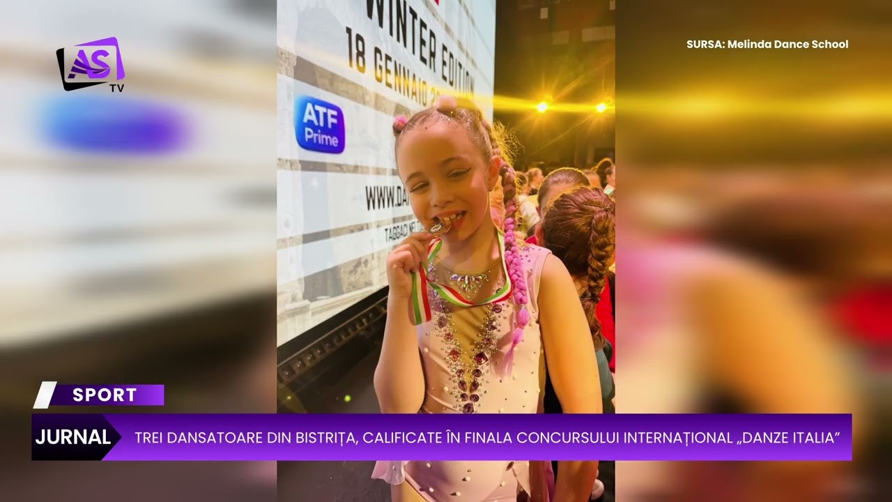 Trei dansatoare din Bistrița, calificate în finala concursului internațional „Danze Italia”
