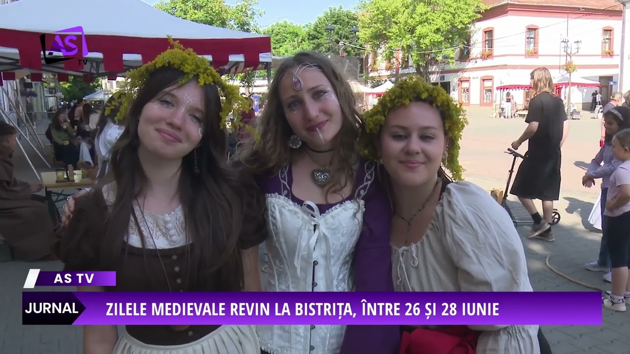 Zilele Medievale revin la Bistrița, între 26 și 28 iunie