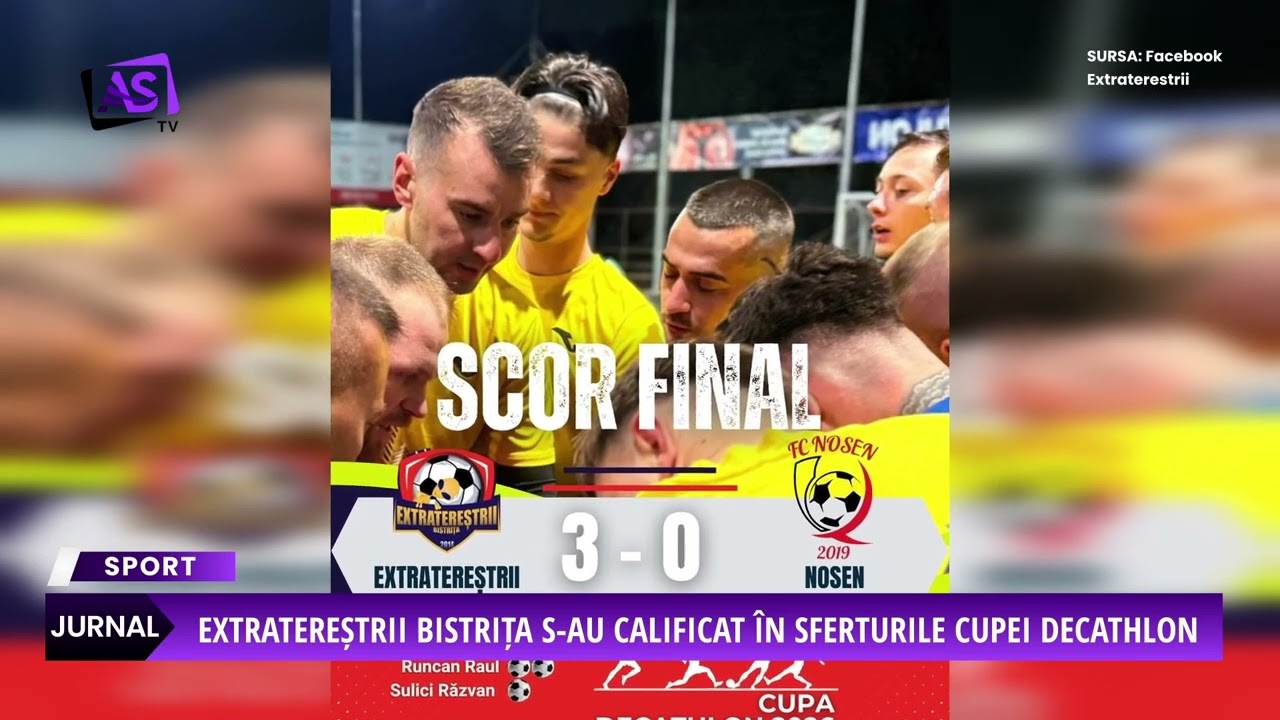 Extratereștrii Bistrița s-au calificat în sferturile Cupei Decathlon