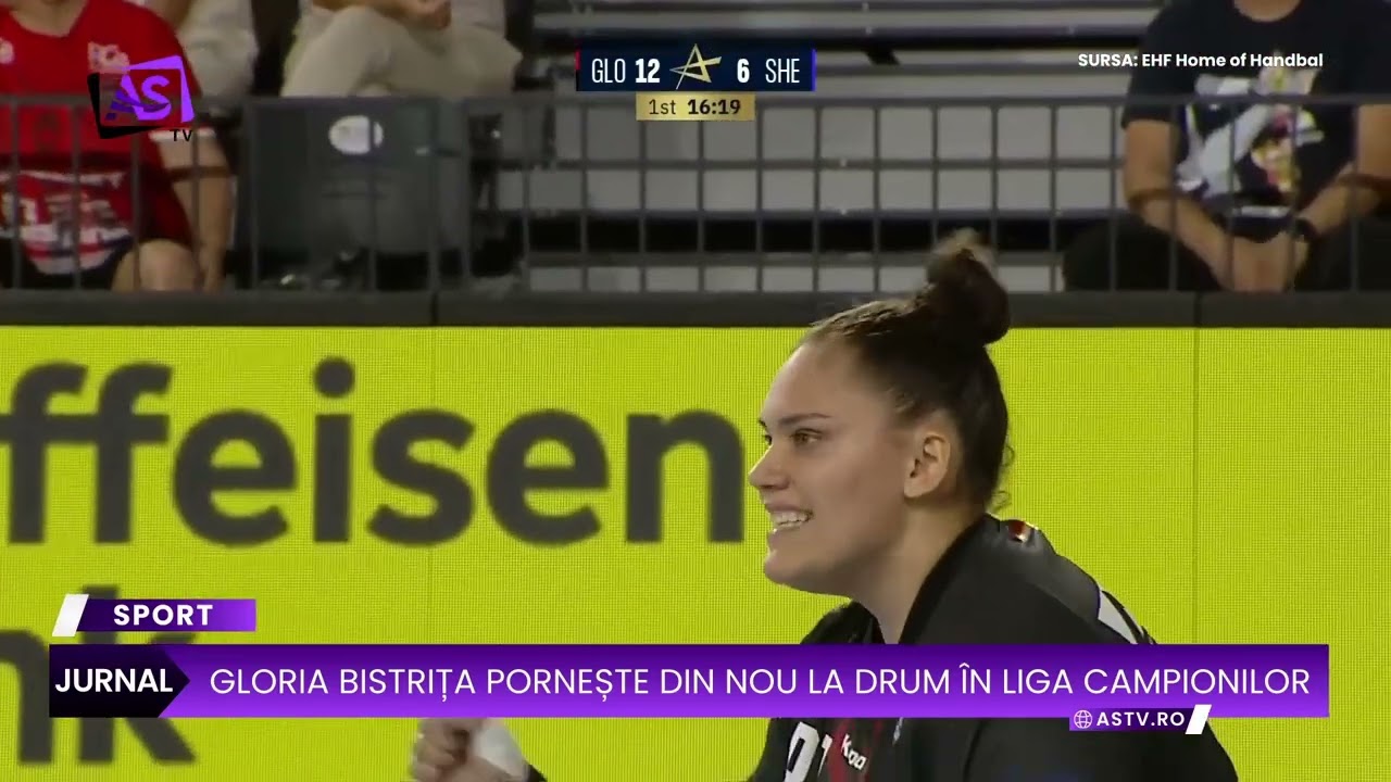 Debut cu victorie pentru Gloria în Liga Campionilor