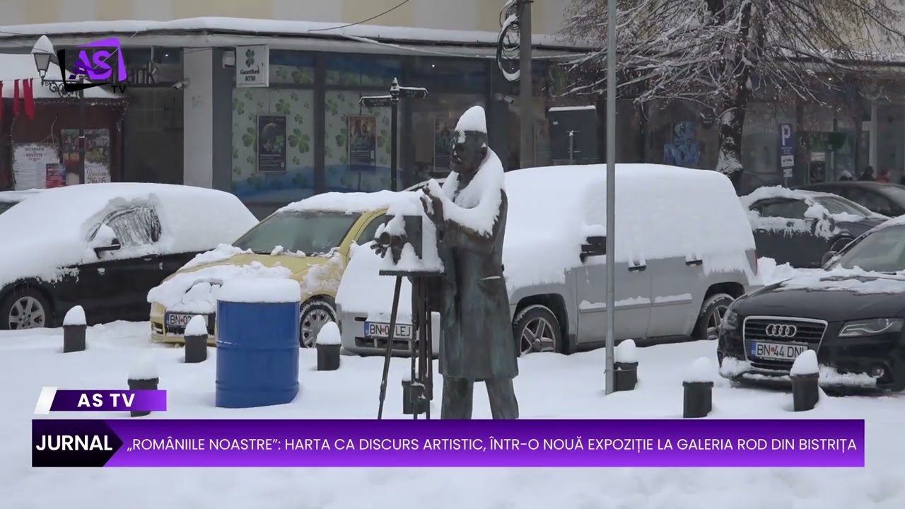 „Româniile noastre”: harta ca discurs artistic, într-o nouă expoziție la Galeria ROD din Bistrița