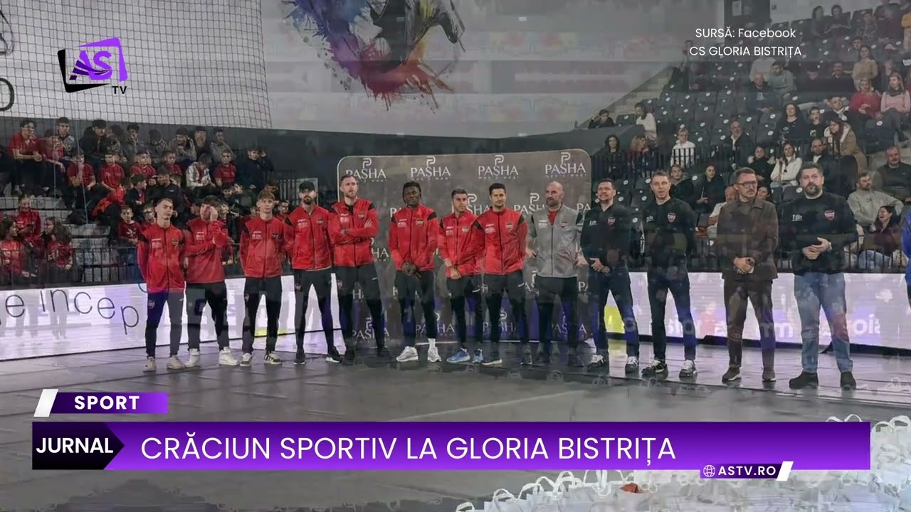 Crăciun sportiv la Gloria Bistrița