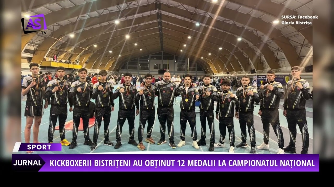 Kickboxerii bistrițeni au obținut 12 medalii la Campionatul Național