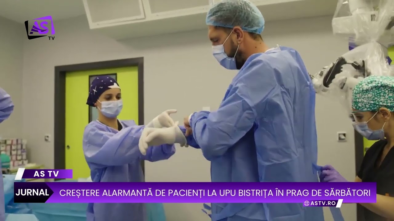 Creștere alarmantă de pacienți la UPU Bistrița în prag de Sărbători