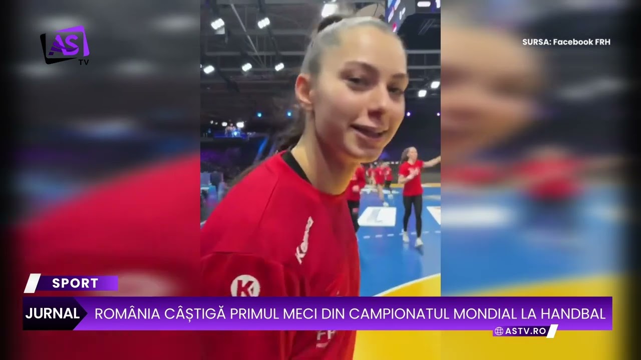 România câștigă primul meci din Campionatul Mondial la handbal