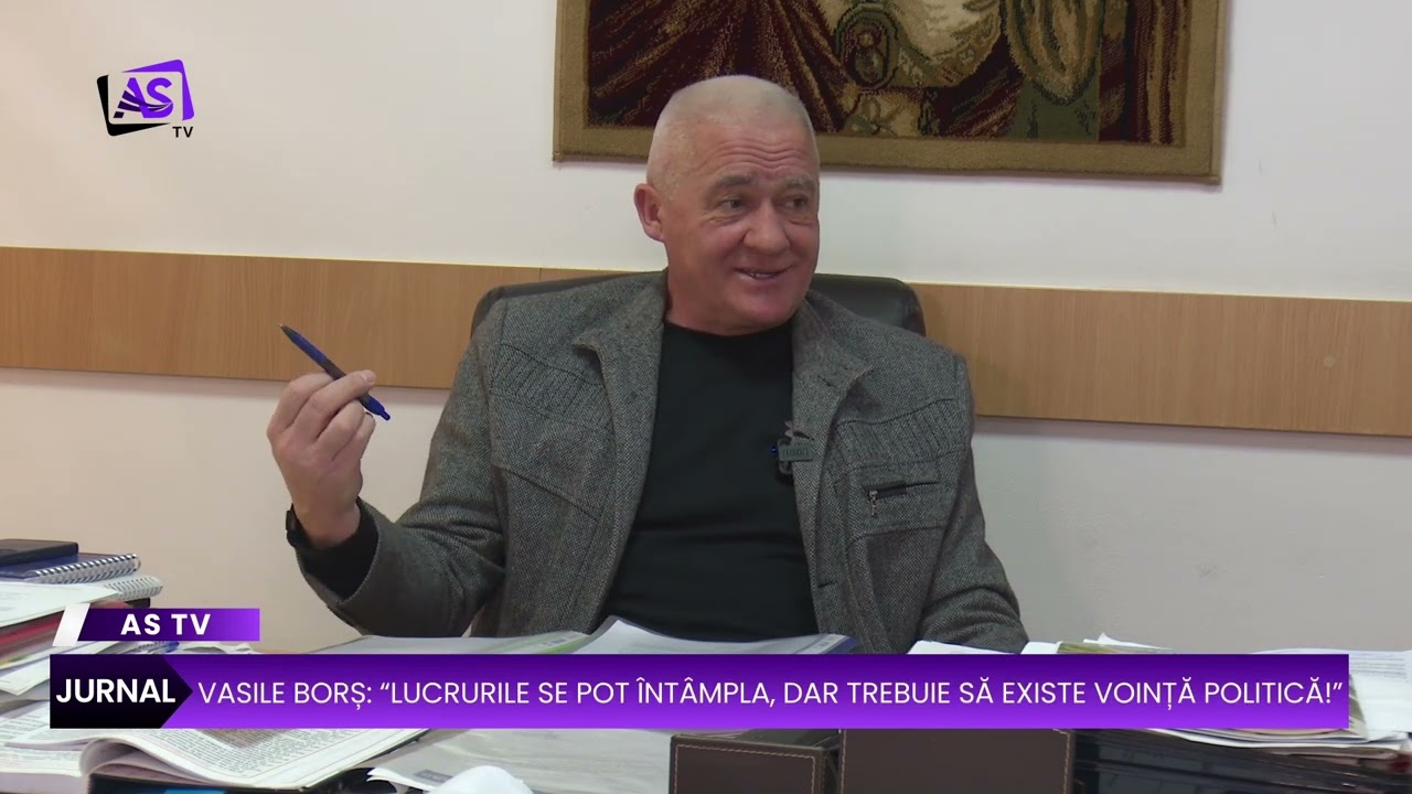 Vasile Borș: “Lucrurile se pot întâmpla, dar trebuie să existe voință politică!”