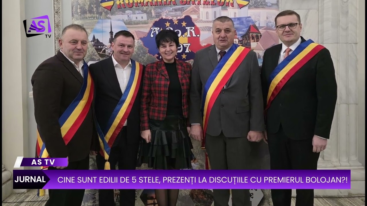 Cine sunt edilii de 5 stele, prezenți la discuțiile cu premierul Bolojan?!