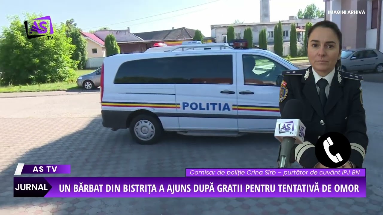 Un bărbat din Bistrița a ajuns după gratii pentru tentativă de omor