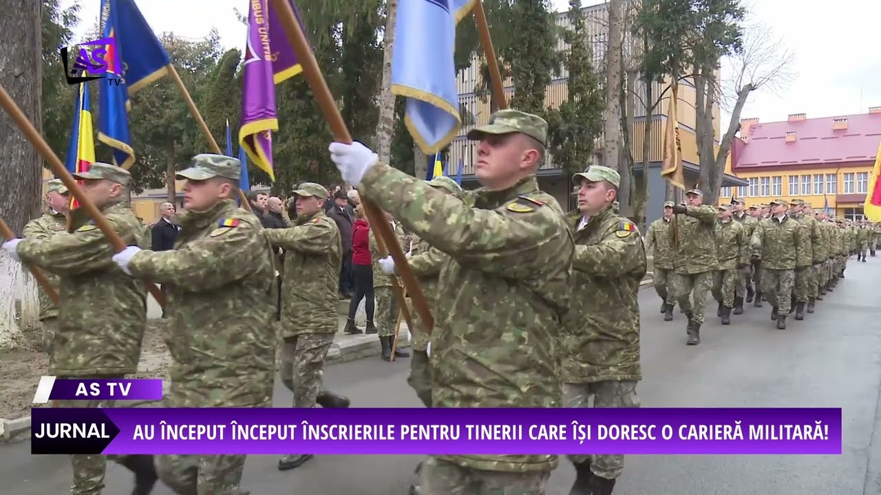 Au început început înscrierile pentru tinerii care își doresc o carieră militară!