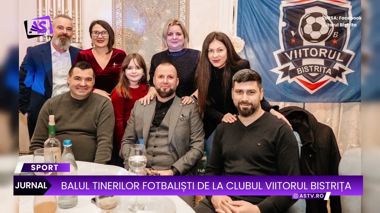 Balul tinerilor fotbaliști de la Clubul Viitorul Bistrița