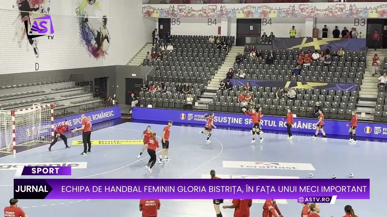 Echipa de handbal feminin Gloria Bistrița, în fața unui meci important