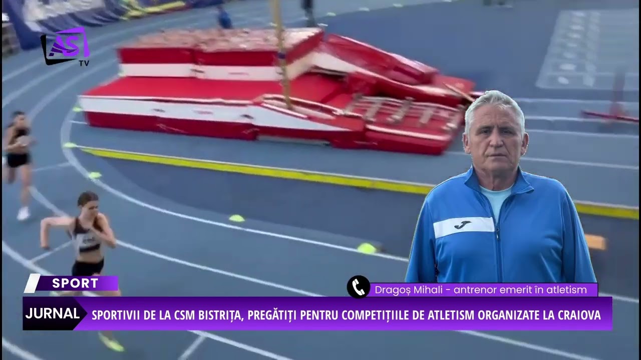 Sportivii de la CSM Bistrița, pregătiți pentru competițiile de atletism organizate la Craiova