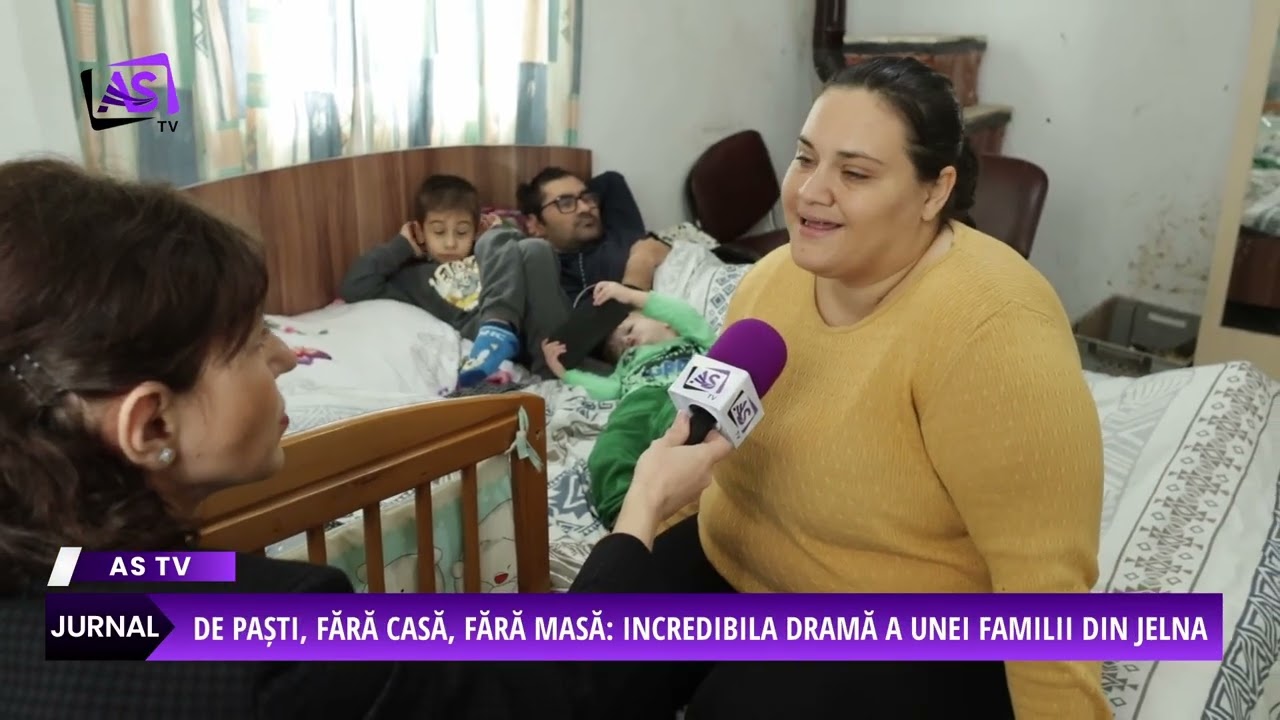 De Paști, fără casă, fără masă: incredibila dramă a unei familii din Jelna