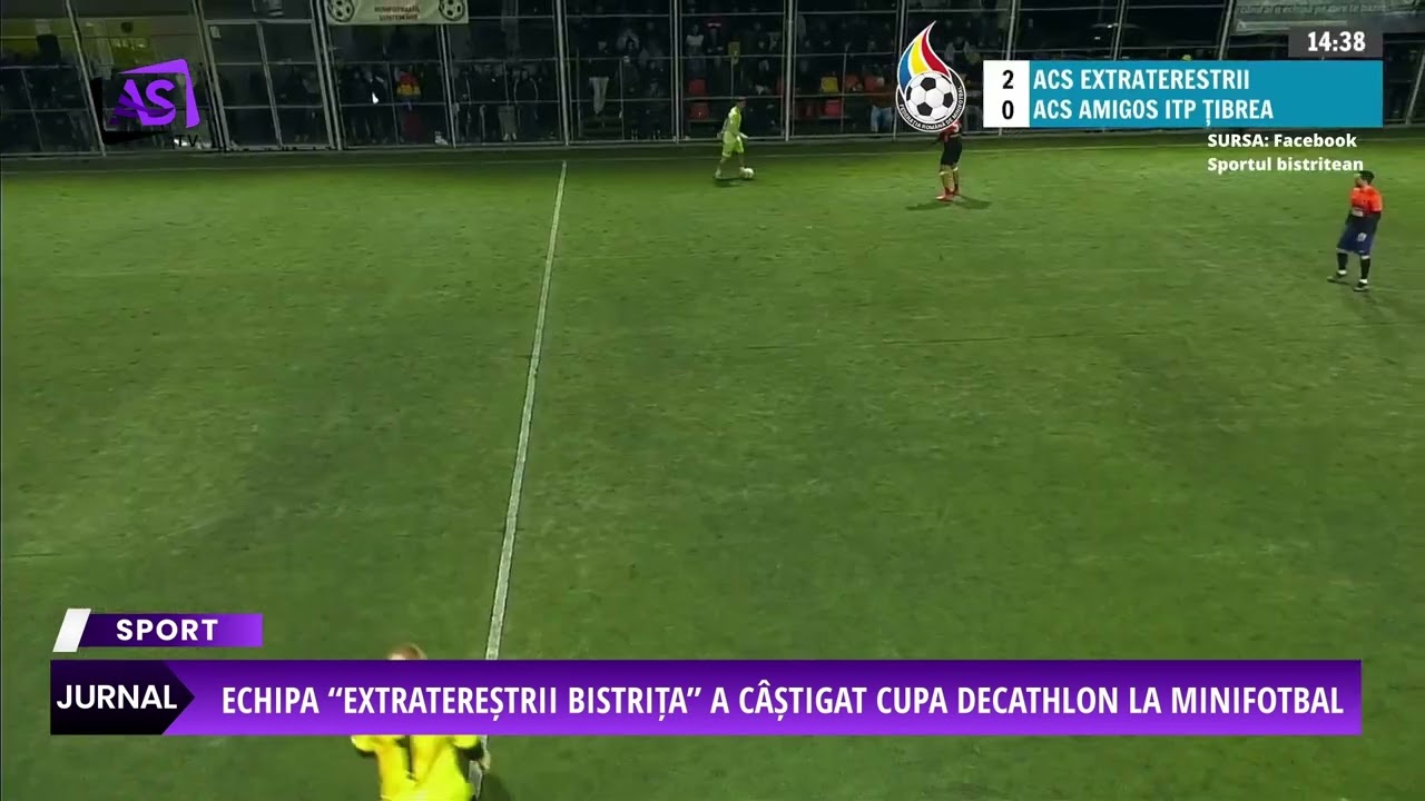 Echipa “Extratereștrii Bistrița” a câștigat Cupa Decathlon la minifotbal