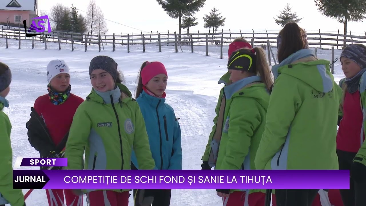 Competiție de schi fond și sanie la Tihuța