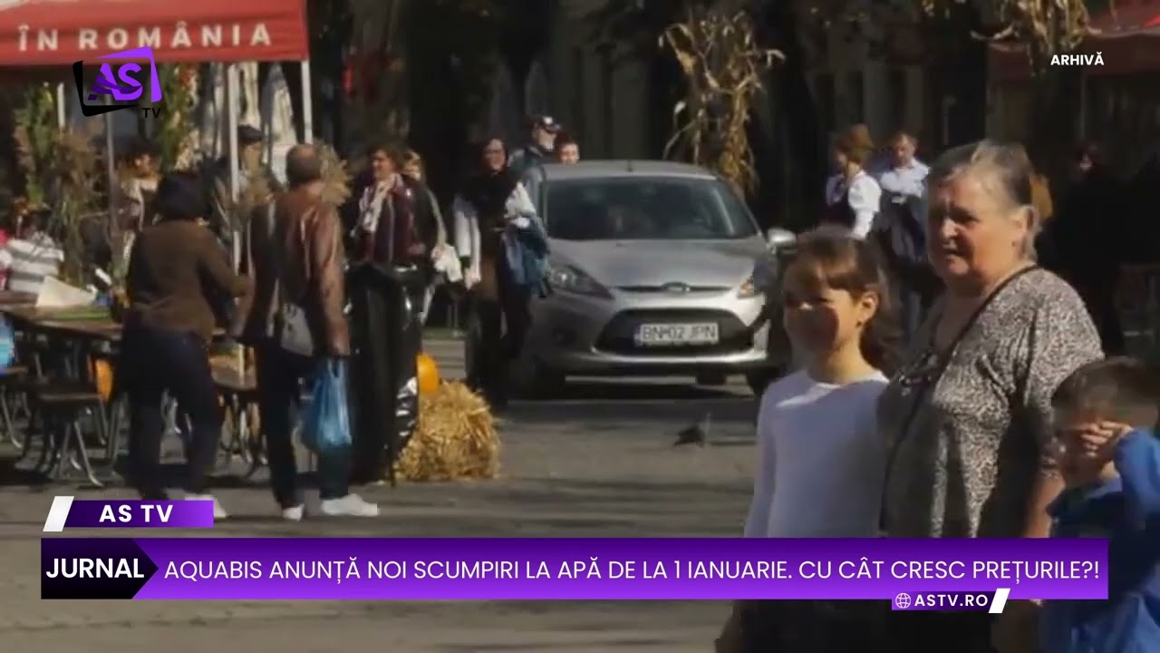 Aquabis anunță noi scumpiri la apă de la 1 ianuarie. Cu cât cresc prețurile?!