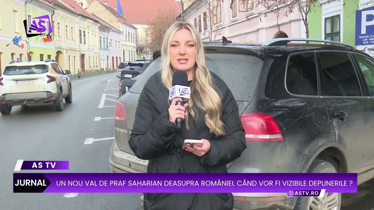 Un nou val de praf saharian deasupra României. Când vor fi vizibile depunerile?