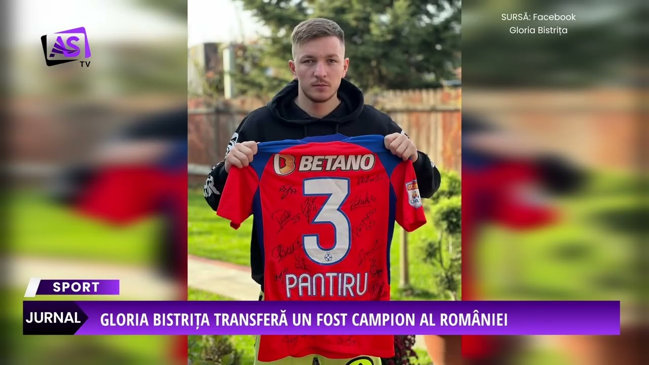 Gloria Bistrița transferă un fost campion al României