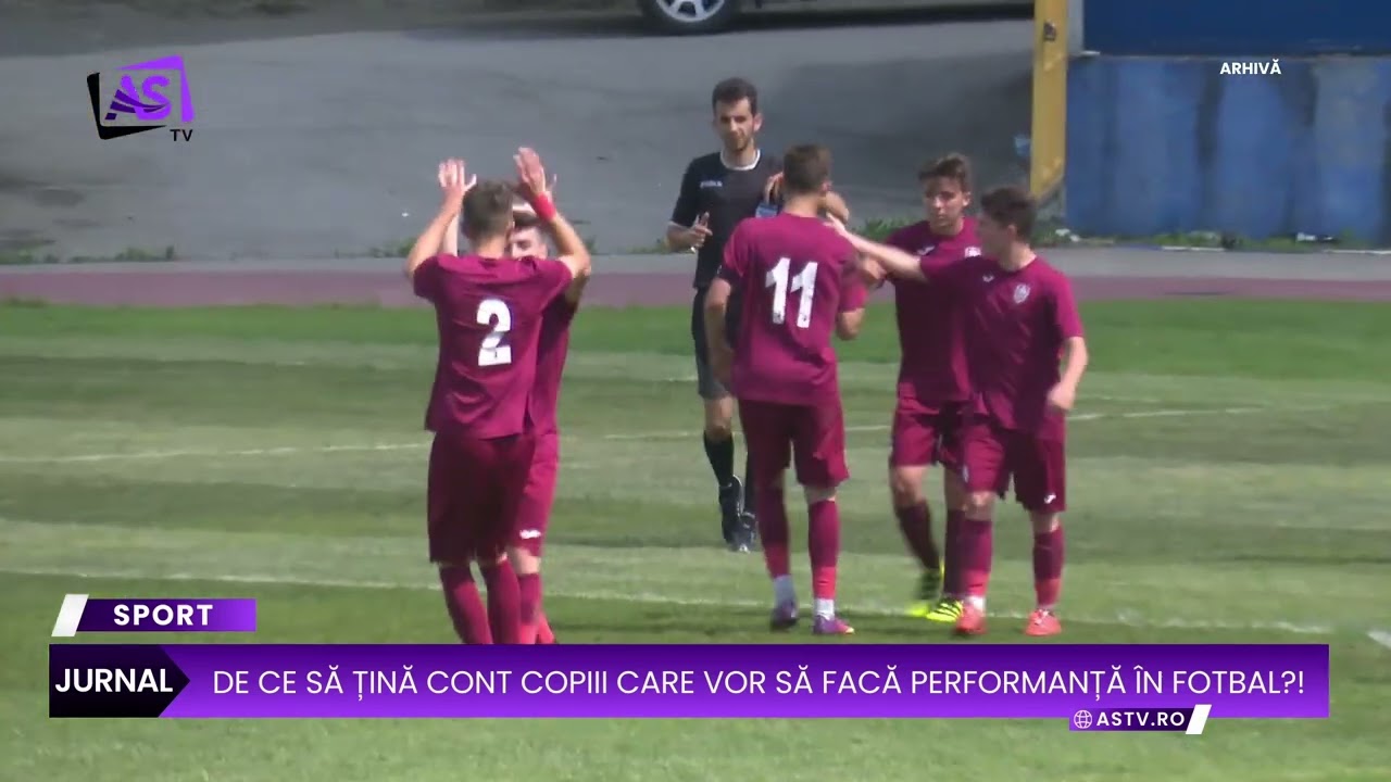 De ce să țină cont copiii care vor să facă performanță în fotbal?!