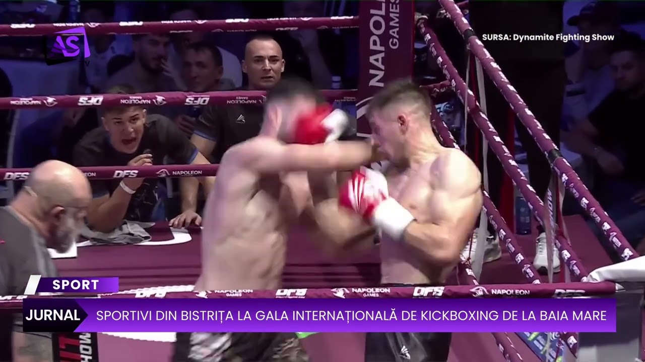 Sportivi din Bistrița la gala internațională de kickboxing de la Baia Mare
