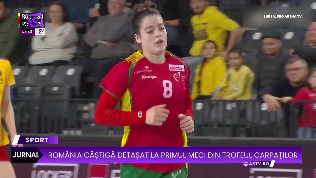 România câștigă detașat la primul meci din Trofeul Carpaților