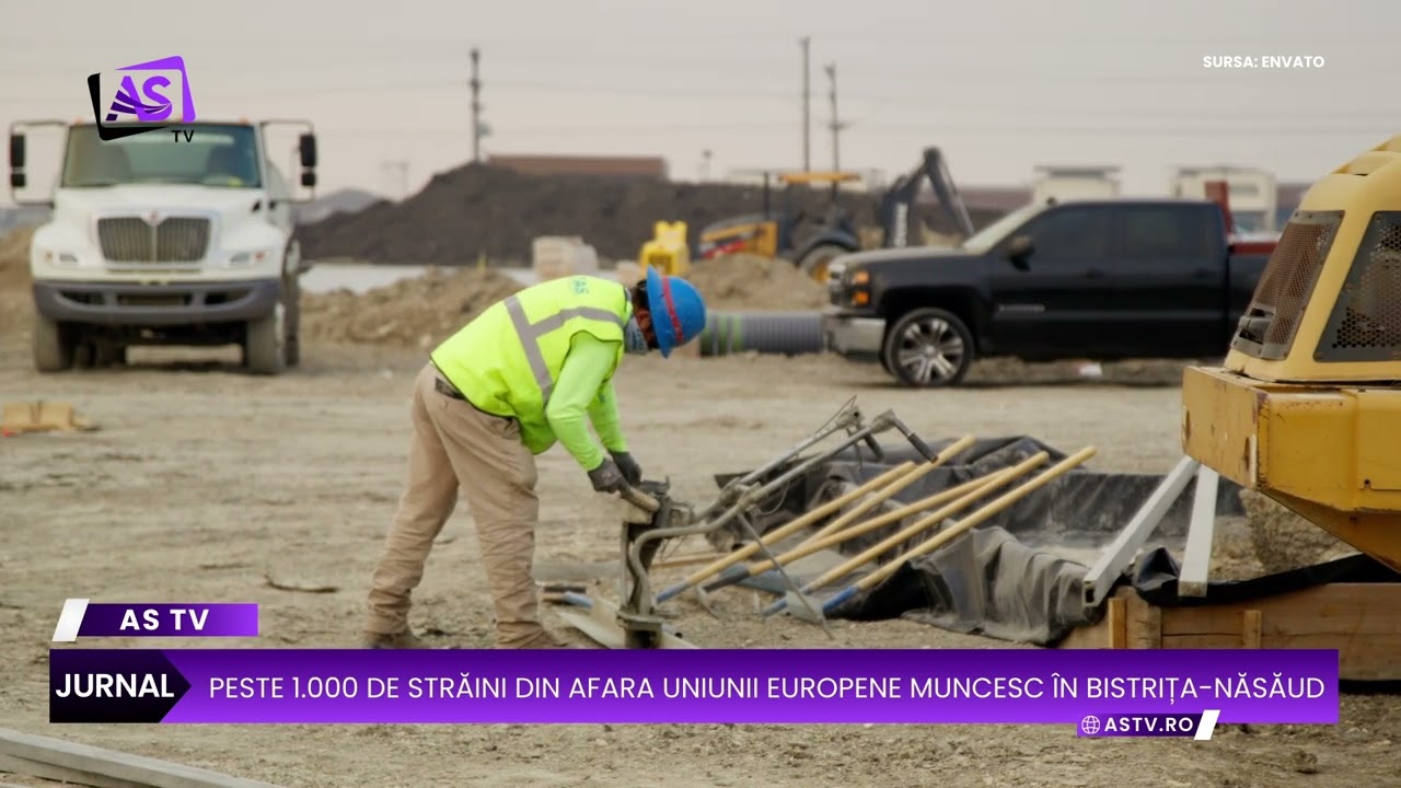 Peste 1.000 de străini din afara Uniunii Europene muncesc în Bistrița-Năsăud