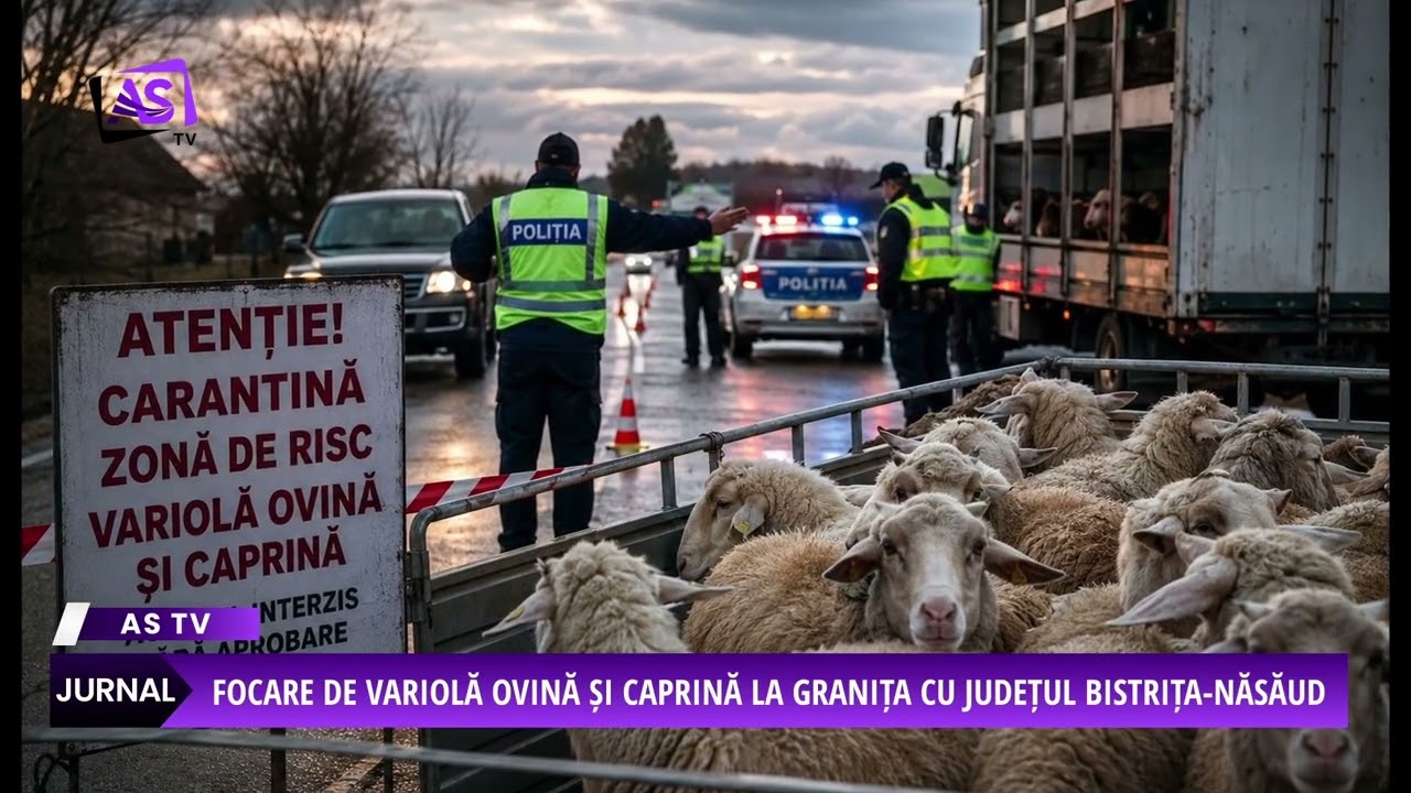 Focare de variolă ovină și caprină la granița cu județul Bistrița-Năsăud