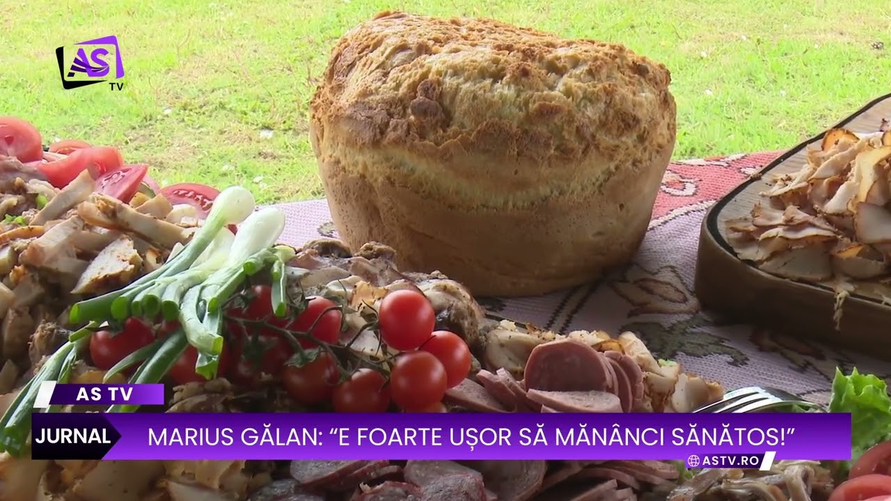 Marius Gălan: “E foarte ușor să mănânci sănătos!”