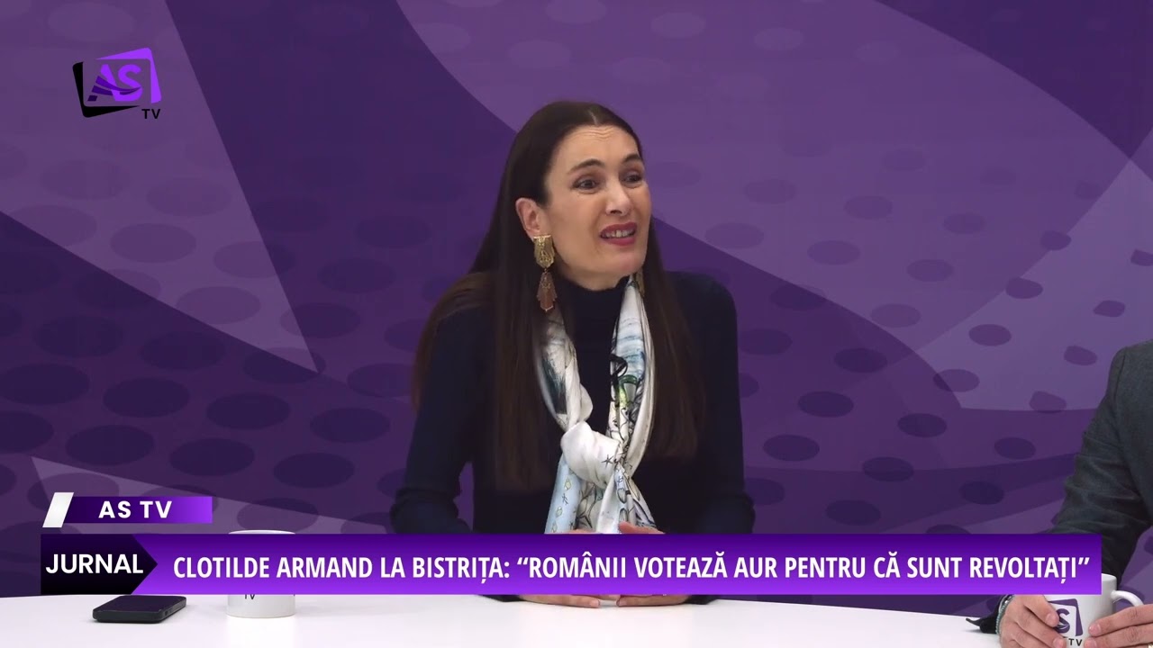 Clotilde Armând la Bistrița: “Românii votează AUR pentru ca sunt revoltați”
