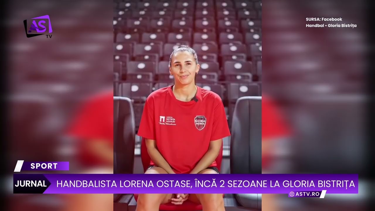 Handbalista Lorena Ostase, încă 2 sezoane la Gloria Bistrița