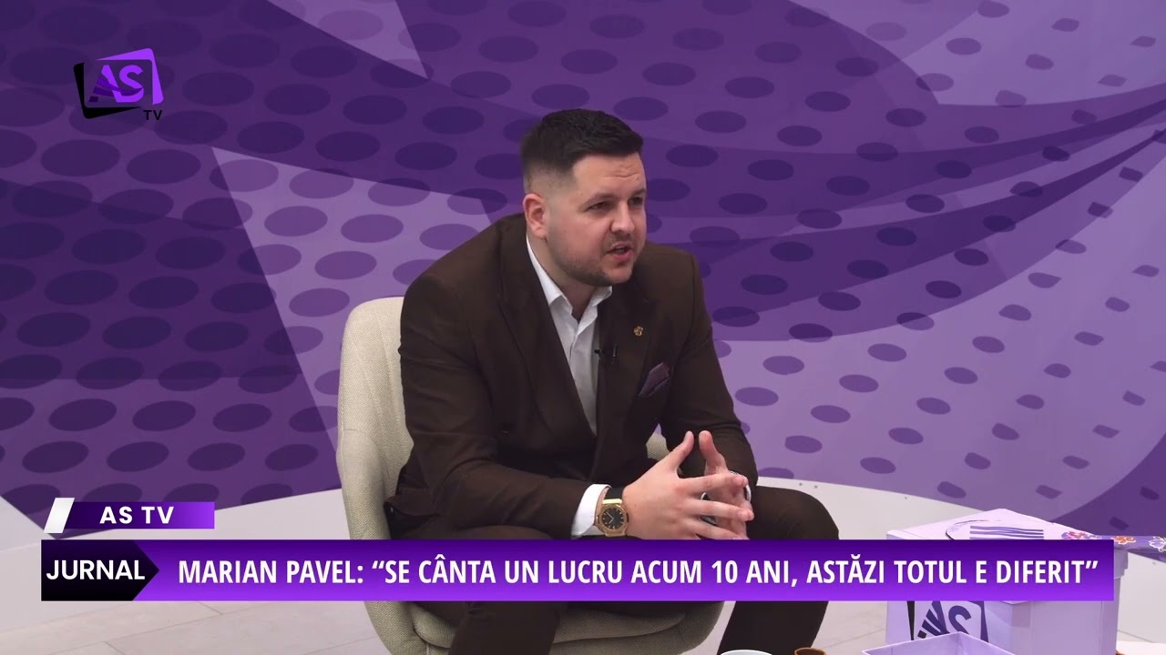Marian Pavel: “Se cânta un lucru acum 10 ani, astăzi totul e diferit”