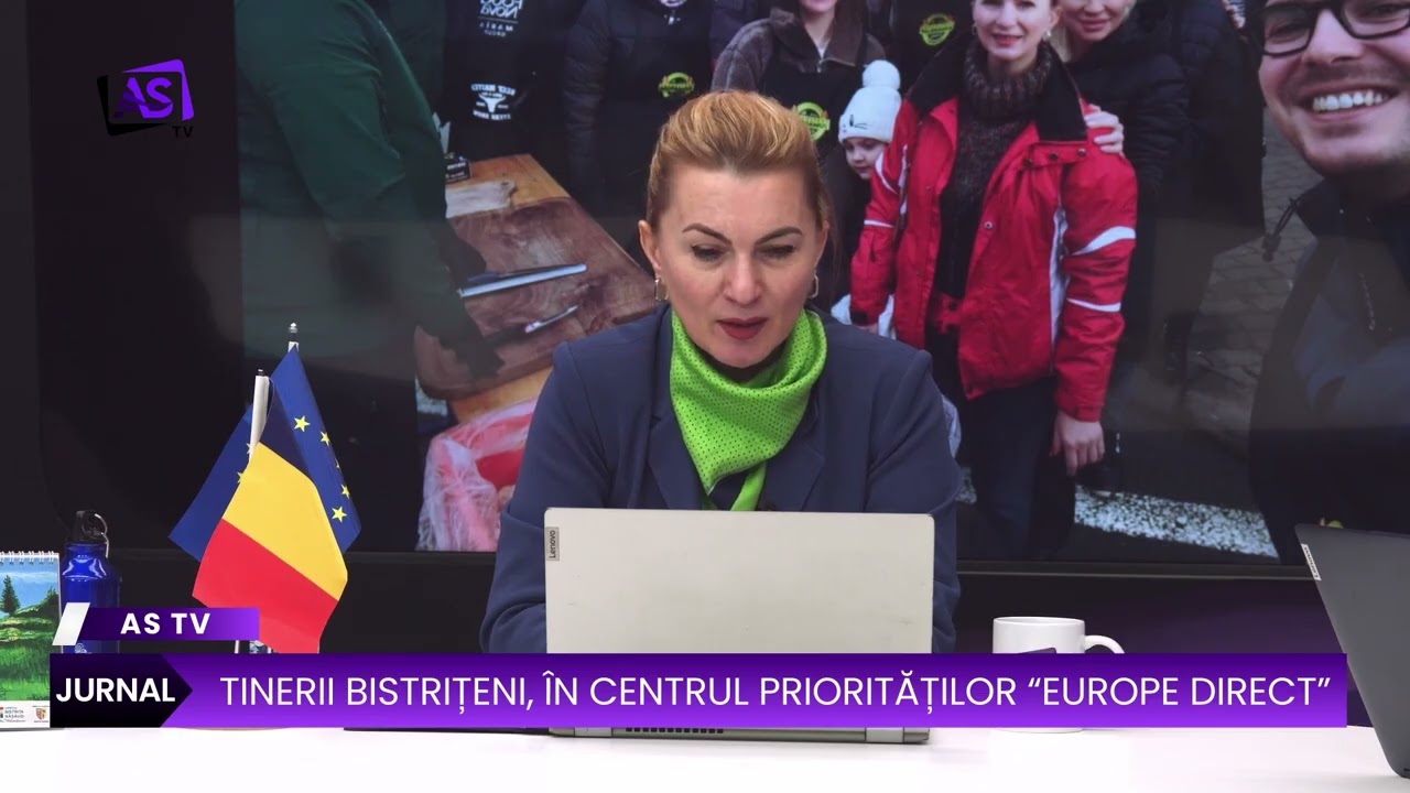 Tinerii bistrițeni, în centrul priorităților “Europe Direct”