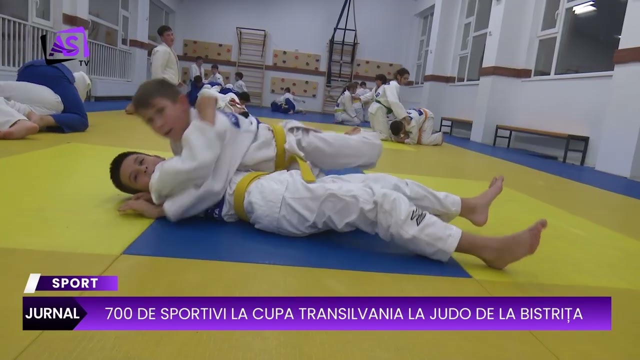 700 de sportivi la Cupa Transilvania la Judo de la Bistrița