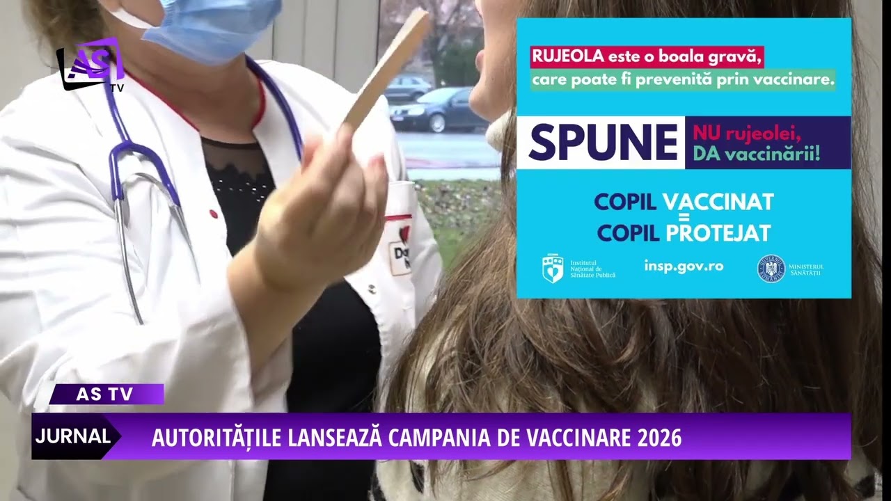 Autoritățile lansează campania de vaccinare 2026