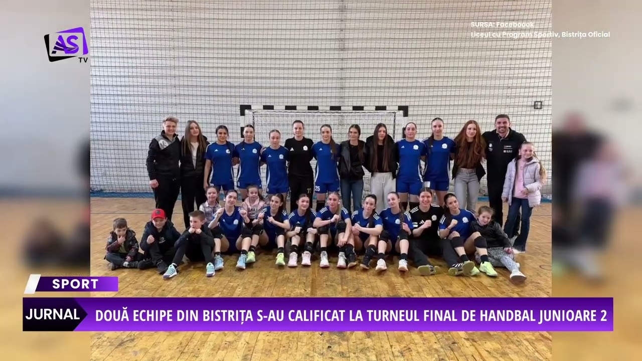 Două echipe din Bistrița s-au calificat la Turneul Final de handbal Junioare 2