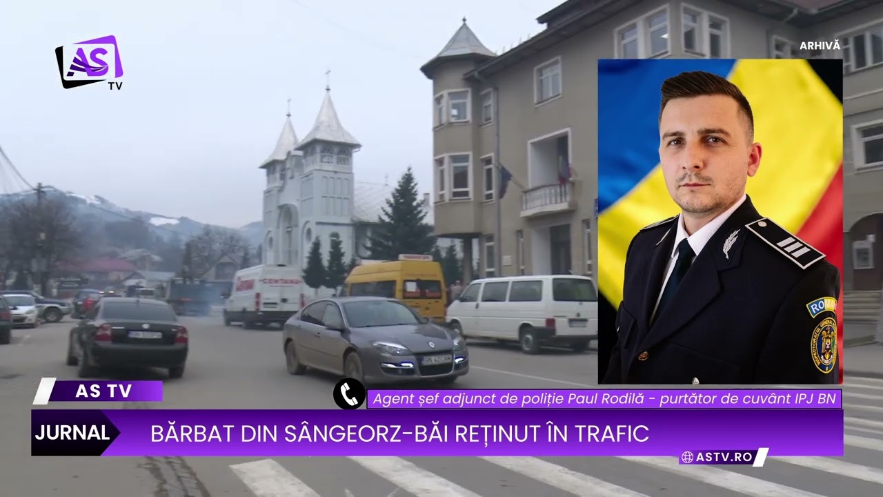 Bărbat din Sâgeorz-Băi reținut în trafic