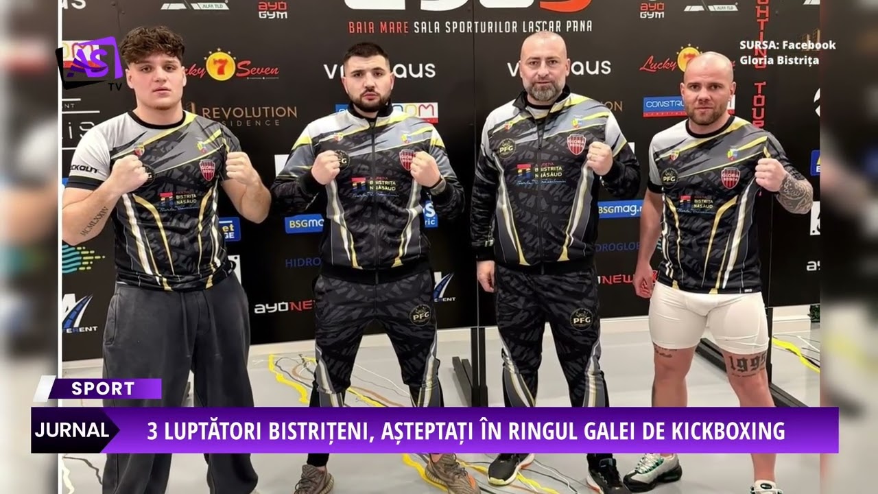 3 luptători bistrițeni, așteptați în ringul Galei de kickboxing