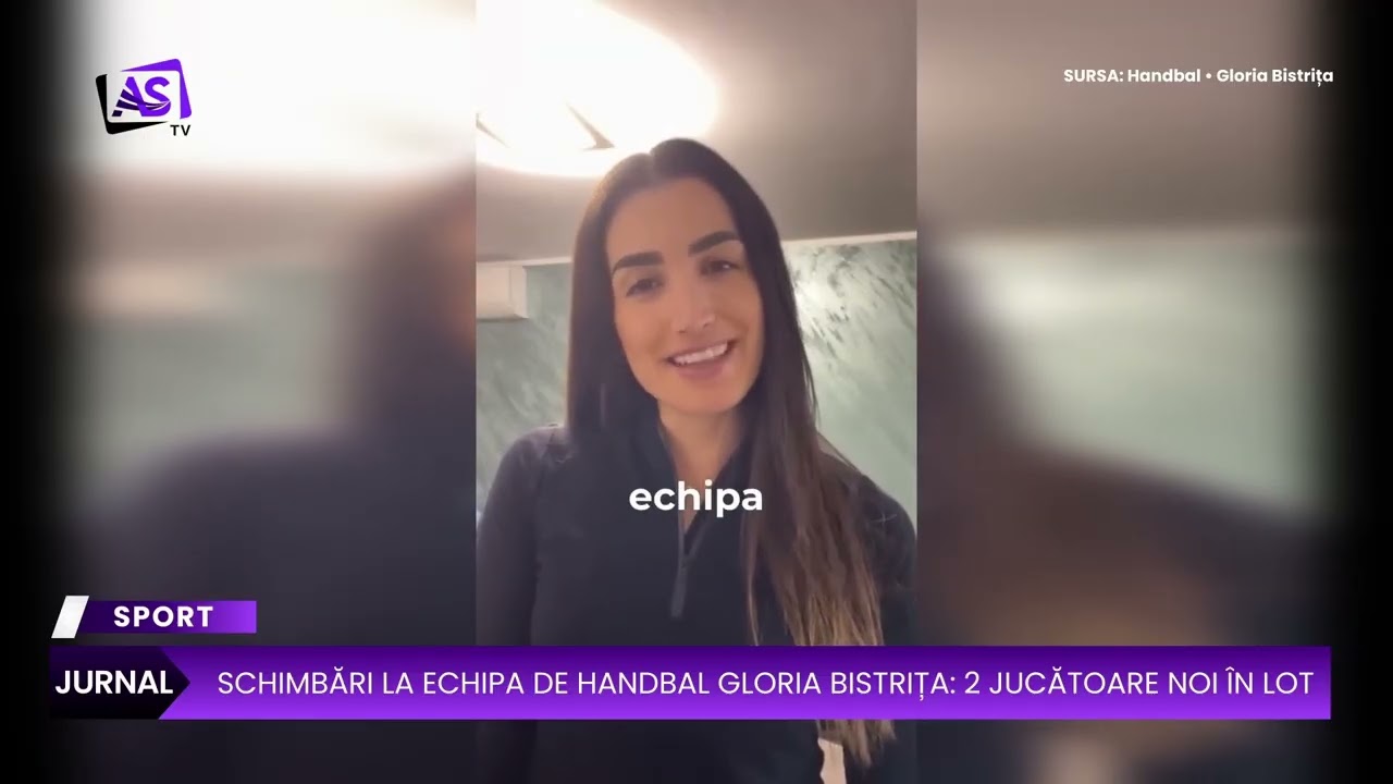Schimbări la echipa de handbal Gloria Bistrița: 2 jucătoare noi în lot