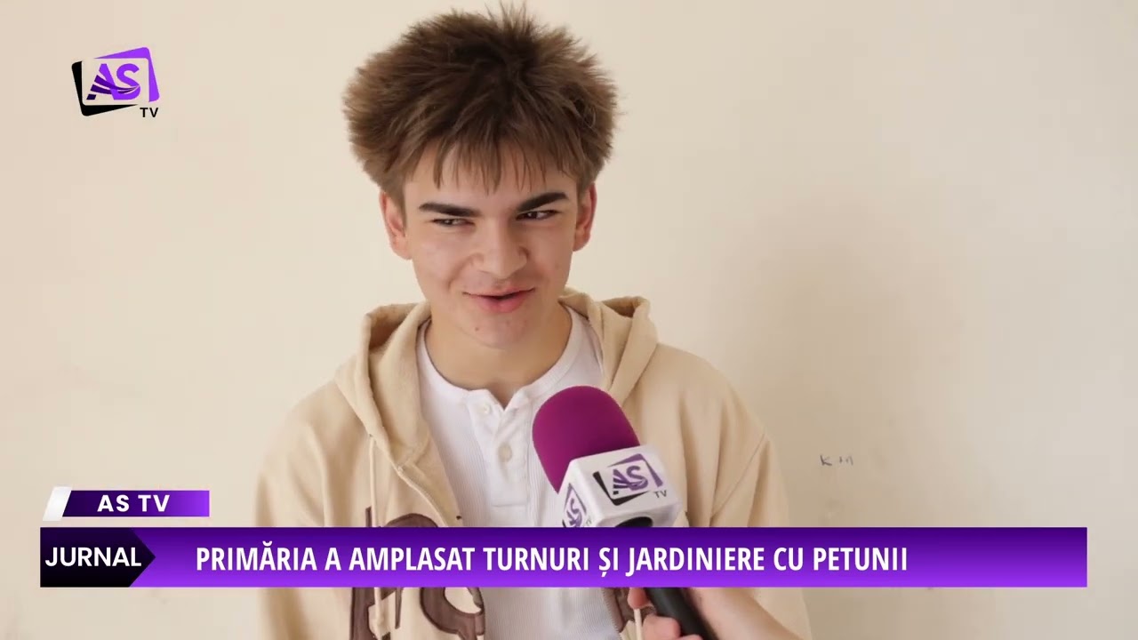 Flori în loc de mașini în zona Sugălete din Bistrița