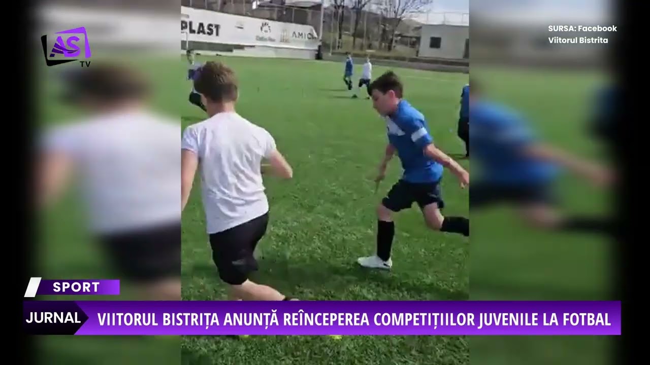 Viitorul Bistrița anunță reînceperea competițiilor juvenile la fotbal