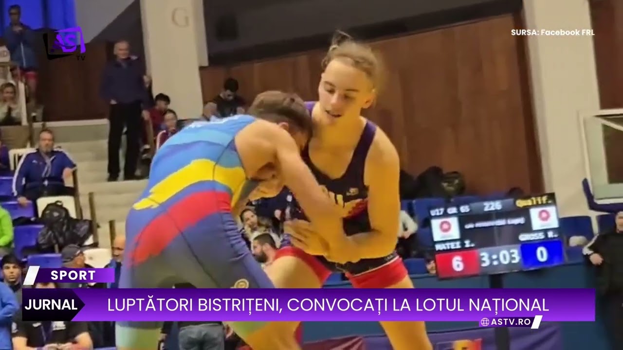 Luptători bistrițeni, convocați la lotul național