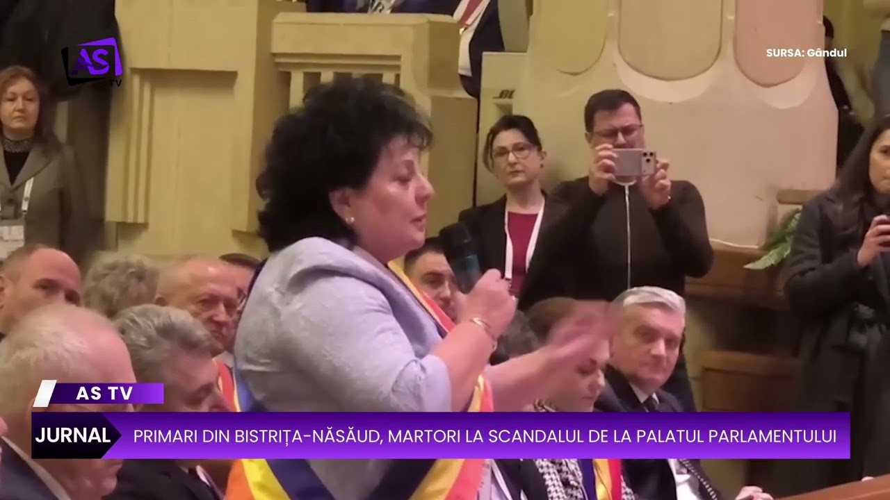 Primari din Bistrița-Năsăud, martori la scandalul de la Palatul Parlamentului