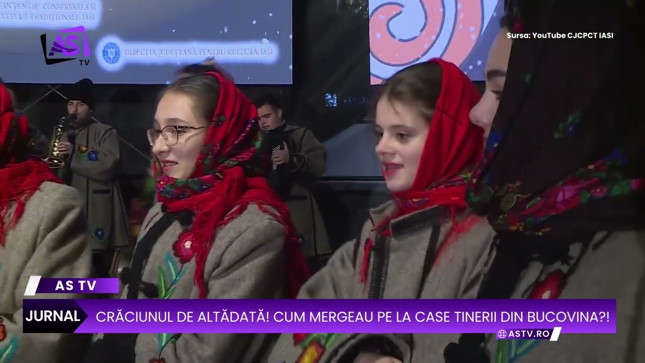 Crăciunul de altădată! Cum mergeau pe la case tinerii din Bucovina?!