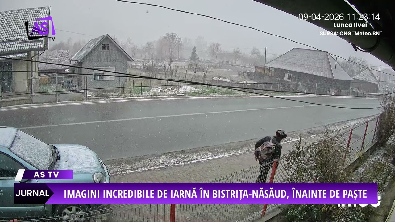 “Zăpada mieilor” a acoperit mai multe zone județ în prag de Sărbători