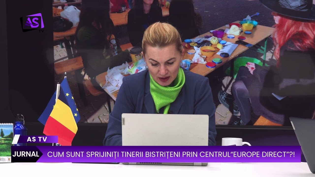 Cum sunt sprijiniți tinerii bistrițeni prin Centrul“Europe Direct”?!